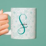 Taza de Cerámica Personalizada con Nombre 11oz o 15oz Regalo Motivacional de Cumpleaños para Familia Amigo Compañero de Trabajo