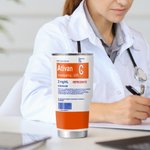 Bicchiere personalizzato da 30 once in acciaio inox per infermieri Settimana dell'infermiere Regalo per il giorno del dottore per il personale medico