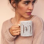 Taza de Cerámica Personalizada con Nombre 11oz o 15oz Regalo Motivacional de Cumpleaños para Familia Amigo Compañero de Trabajo