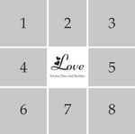 Personalised Heart Love Photo Collage Throw Pillow Home Decor with Text Birthday Anniversary Christmas Gift for Couple Family