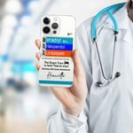 Henkilökohtainen Funny selkeä matkapuhelin tapauksessa nimi Sairaanhoitaja viikko syntymäpäivälahja Sairaanhoitaja Lääkäri Medical Staff