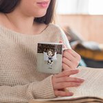 Tasse en céramique colorée personnalisée Just A Girl Who Loves Books Cadeau d'anniversaire et de Noël pour une fille qui lit et qui aime les livres