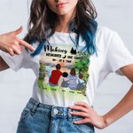 Personalized Making Memories One Campsite Adult T-shirt Kid T-shirt Christmas Birthday Gift Anniversary Gift for Family