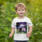 Personnalisé Let Us Go Camping T-shirt adulte et T-shirt enfant Cadeau d'anniversaire pour la famille