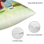 Personalizzato famiglia Camping Throw Pillow Cover Let's Go Camping regalo di compleanno regalo di San Valentino per il soggiorno