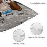 Personalizado Disfrutar del cielo estrellado junto con los bebés de peluche Throw Funda de almohada Cumpleaños Regalo de Navidad para los amantes del 