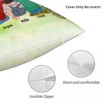 Personalizzato Famiglia Camping Throw Pillow Cover Home Is Where We Park It Regalo di compleanno Regalo di San Valentino per il soggiorno