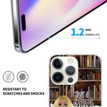 Spersonalizowane etui na telefon komórkowy Just A Girl Who Loves Books z imieniem Urodziny Boże Narodzenie Czytanie Prezent dla siostry Przyjaciółka Miłośniczka książek