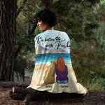 Personalized Life Is Better With Fur Baby Blanket Birthday Gift for Dog Lovers
