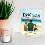 Personalised Dog Dad Acrylic Plaque Home Decoration Birthday Christmas Gift for Pet Owner