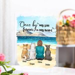 Personalised Once By My Side Forever In My Heart Acrylic Plaque Home Decoration Birthday Christmas Remembrance Gift for Pet Lover