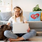 Personalizzato Best Fur Mom Ever Pet Heart Design Throw Pillow Cover Regalo di compleanno per l'amante degli animali domestici Proprietario Sofa Decor