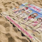 Asciugamano da spiaggia personalizzato Best Bitches Regali di compleanno per gli amici