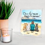 Personalised Once By My Side Forever In My Heart Acrylic Plaque Home Decoration Birthday Christmas Remembrance Gift for Pet Lover
