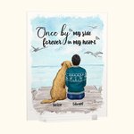 Personalised Colourful Dog & Me Acrylic Plaque Home Decoration Birthday Christmas Gift for Pet Owner