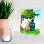 Personalized I Love You To The Moon And Back Acrylic Plaque Home Decoration Birthday Christmas Gift for Dog Owner