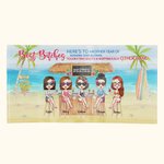 Toalla de playa personalizada Por un año más de amistad Toalla de playa Regalos de cumpleaños para amigos
