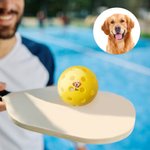 Personalized 40 Holes Pickleball with Name Photo and Logo Birthday Sports Gift for Pickleball Lovers