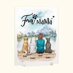 Personalized Enjoy The Landscape Together with Fur Baby Acrylic Plaque Home Decoration Birthday Gift for Pet Owner