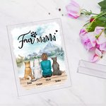 Personalized Enjoy The Landscape Together with Fur Baby Acrylic Plaque Home Decoration Birthday Gift for Pet Owner