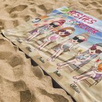 Toalla de playa personalizada Besties Forever Regalos de cumpleaños para amigas
