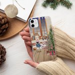 Personalized Just One More Chapter Cell Phone Case with Name Birthday Christmas Reading Gift for Sister Friend Book Lover