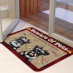 Personalized The Owners Are Shady As Hell Too Door Mat Christmas Gift Birthday Gift for Pet Dog Cat Lover
