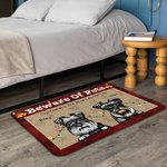 Personalized The Owners Are Shady As Hell Too Door Mat Christmas Gift Birthday Gift for Pet Dog Cat Lover