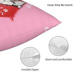 Personalisierte Best Dad Ever Haustier Herz Form Design werfen Kissen Abdeckung Geburtstag Geschenk für Tierliebhaber Besitzer Sofa Dekor