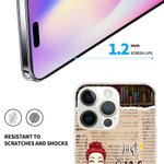 Personalized Just One More Chapter Cell Phone Case with Name Birthday Christmas Reading Gift for Sister Mom Friend Book Lover