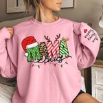 T-Shirt Sweat-Shirt à Capuche Personnalisé avec Prénoms des Enfants Thème MAMA Cadeau Fête Anniversaire pour Maman Grand-Mère