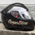 Personalized Name Motorbike Waterproof Helmet Decal Sticker Set of 2 Gift for Motorbike Lovers