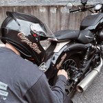 Personalized Name Motorbike Waterproof Helmet Decal Sticker Set of 2 Gift for Motorbike Lovers
