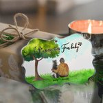 Personalized Life Is Better With Fur Babies Dosg Irregular Shaped Acrylic Ornament Birthday Gift for Friends