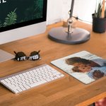 Personalised Rectangle Photo Mouse Pad Smooth and Washable Desk Computer Office Accessory Best Friend Cworker Gift