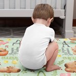 Gepersonaliseerde Cavia Fleece Sherpa Deken met Naam Verjaardag voor Kinderen