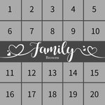 Taie d'Oreiller Personnalisée Collage de 20 Photos avec Nom Cadeau de Noël d'Anniversaire et Décoration pour Famille