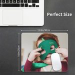 Personalised Rectangle Photo Mouse Pad Smooth and Washable Desk Computer Office Accessory Best Friend Cworker Gift