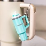 Personalized Multicolour 3D Printed Miniature Tumbler Keychain with Name Christmas Gift Birthday Gift for Family or Friend