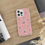 Custodia colorata personalizzata per telefono con foto di animali domestici Regalo di Natale Regalo commemorativo Regalo di compleanno per chi ama gli animali domestici