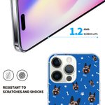 Custodia colorata personalizzata per telefono con foto di animali domestici Regalo di Natale Regalo commemorativo Regalo di compleanno per chi ama gli animali domestici