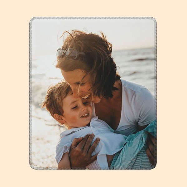 Gepersonaliseerde rechthoekige fotomuismat Glad en wasbaar bureau computer kantoor accessoire beste vriend Cworker geschenk