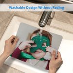 Personalised Rectangle Photo Mouse Pad Smooth and Washable Desk Computer Office Accessory Best Friend Cworker Gift