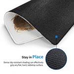 Personalised Rectangle Photo Mouse Pad Smooth and Washable Desk Computer Office Accessory Best Friend Cworker Gift