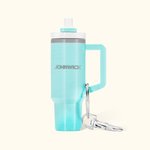 Personalized Multicolour 3D Printed Miniature Tumbler Keychain with Name Christmas Gift Birthday Gift for Family or Friend