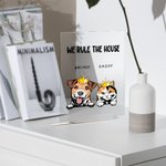 Personalised I Rule The House Transparent Acrylic Plaque House Decoration Christmas Gift Birthday Gift for Dog Cat Lovers