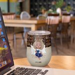Henkilökohtainen Vain yksi luku 12oz Wine Tumbler lukeminen lahja joululahja syntymäpäivälahja lahja kirjan ystäville