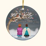 Personalized I Am Always With You Ceramic Ornament Christmas Memorial Gift for Family Friends