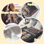 Personalized We Are More Than Besties A Good Friend  Blanket Super Soft for Sofa Bed Christmas Gift Soul Sister Gift