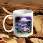 Personalized Let's Go Camping Mountain White Ceramic Mug Family Camping Trip Mug Gift for Family Friend 11oz 15oz